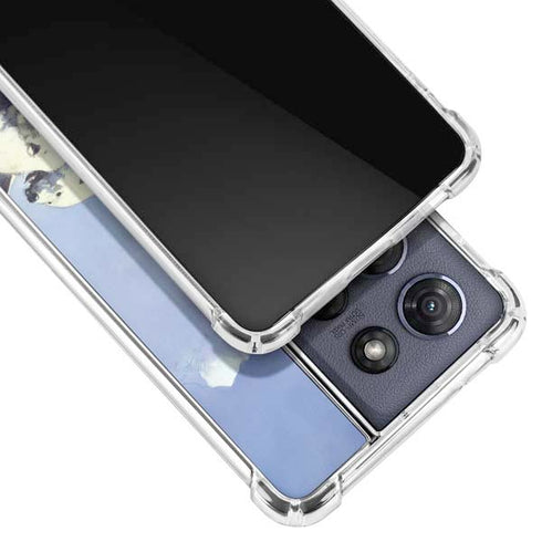 Sliver Warrior by Frazetta Moto G 5G (2025) Clear Case